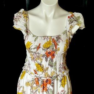 New never worn / hippie floral maxi